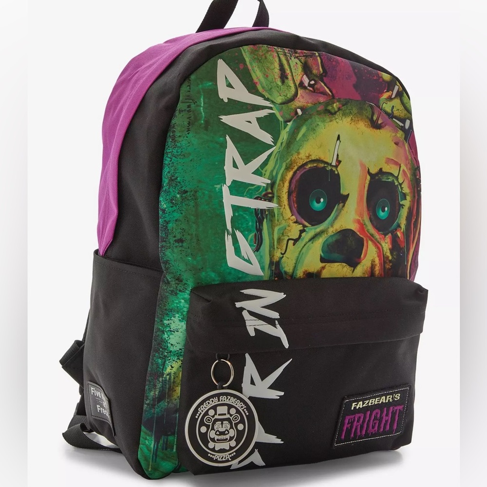 Five Nights At Freddy's Springtrap Backpack Hot Topic - Picture 2 of 4